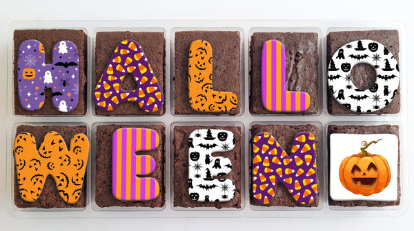 Misk'i Brownie Message - Happy Halloween