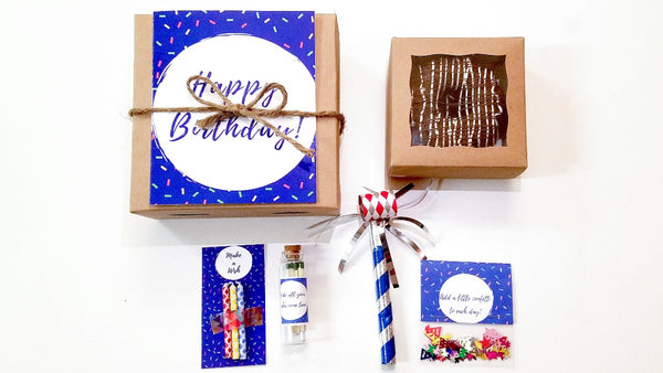 Misk'i Brownie Box - Birthday